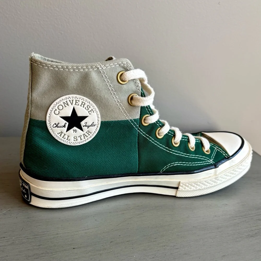 Converse Chuck Taylor 70 High Top Color Block Green Sneakers Women 7.5 A02553C - Picture 7 of 15